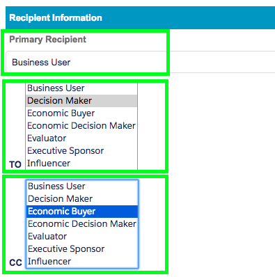 Select Recipients while sending Mass Emails To Opportunity Contact Roles in Salesforce
