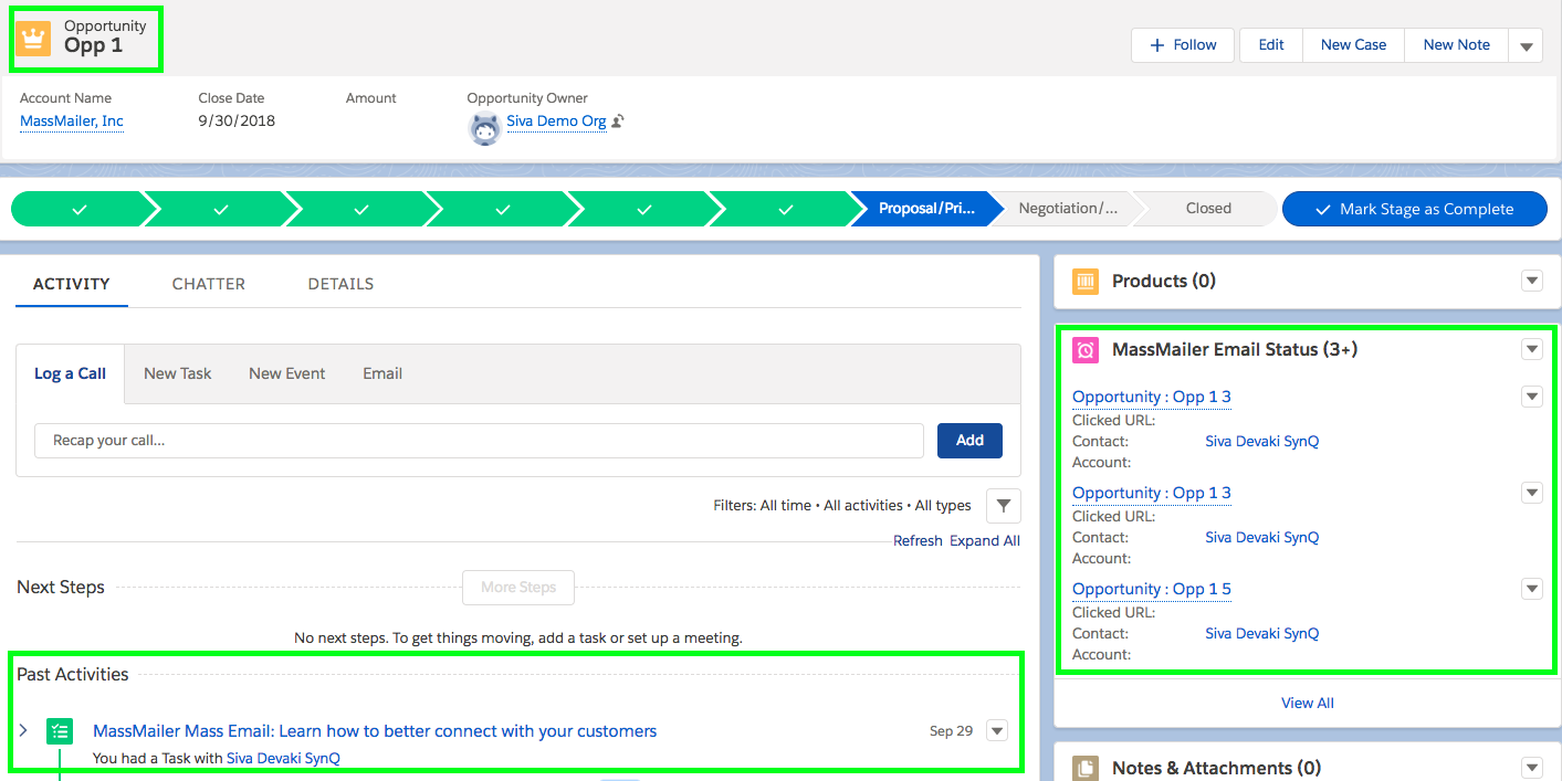 Send Mass Emails To Opportunity Contact Roles in Salesforce and Track Emails and Statistics
