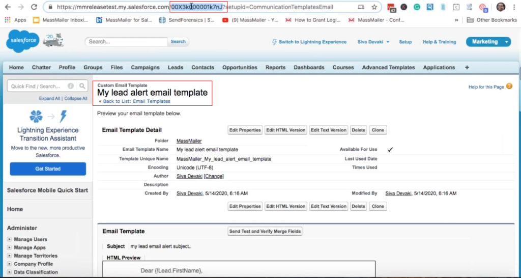 How to send text based emails in MassMailer image 6